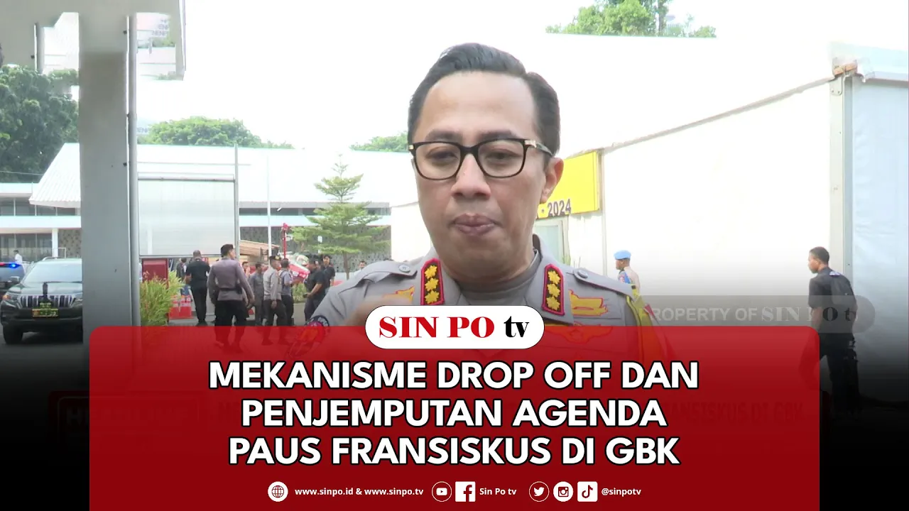 Mekanisme Drop Off Dan Penjemputan Agenda Paus Fransiskus Di GBK