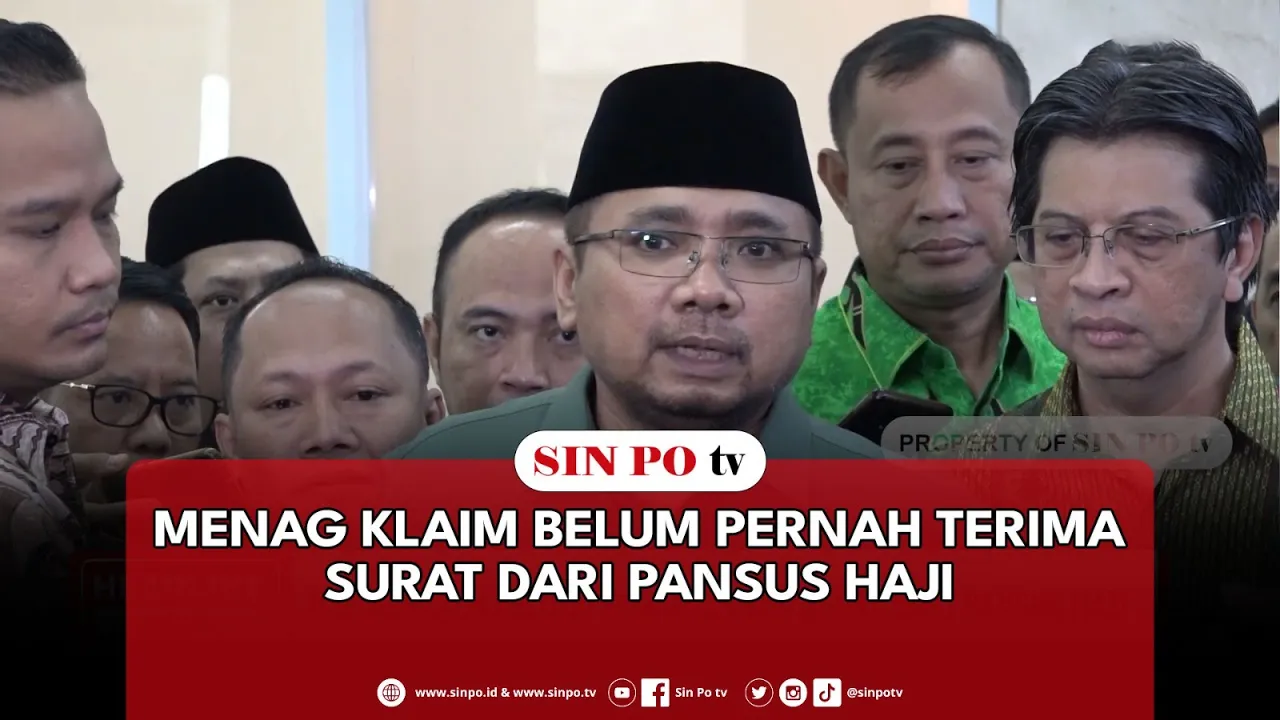 Menag Klaim Belum Pernah Terima Surat Dari Pansus Haji