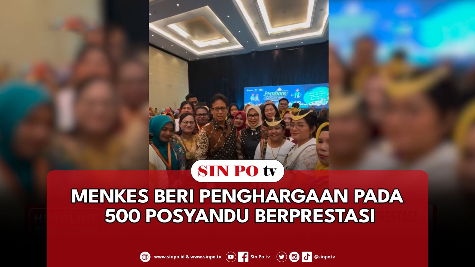 Menkes Beri Penghargaan Pada 500 Posyandu Berprestasi