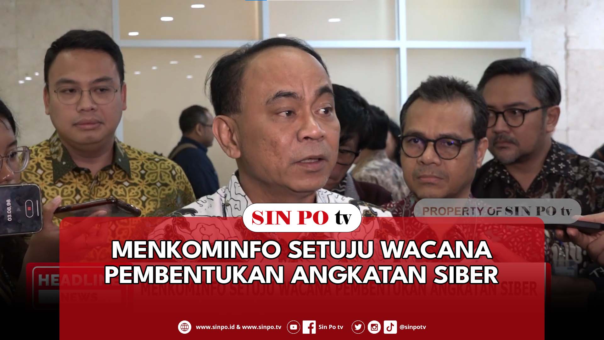 Menkominfo Setuju Wacana Pembentukan Angkatan Siber