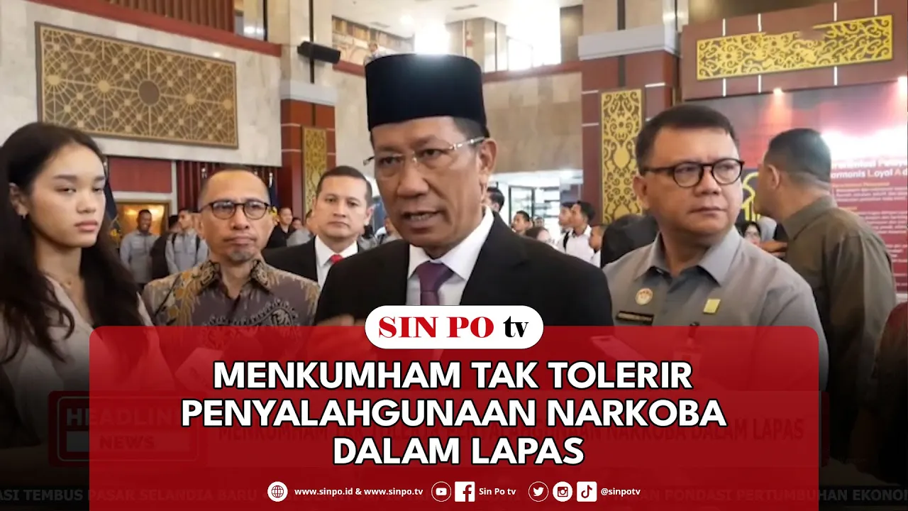 Menkumham Tak Tolerir Penyalahgunaan Narkoba Dalam Lapas