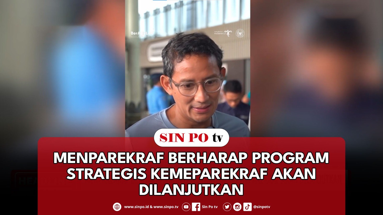Menparekraf Berharap Program Strategis Kemeparekraf Akan Dilanjutkan