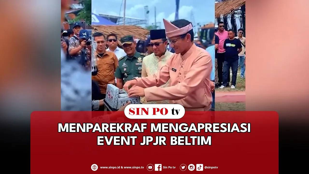 Menparekraf Mengapresiasi Event JPJR Beltim