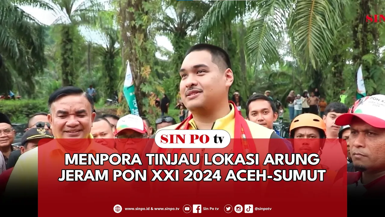 Menpora Tinjau Lokasi Arung Jeram PON XXI 2024 Aceh-Sumut