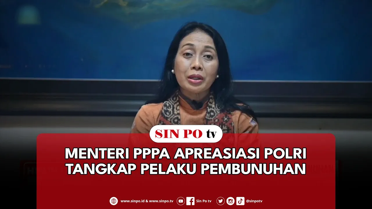 Menteri PPPA Apreasiasi Polri Tangkap Pelaku Pembunuhan