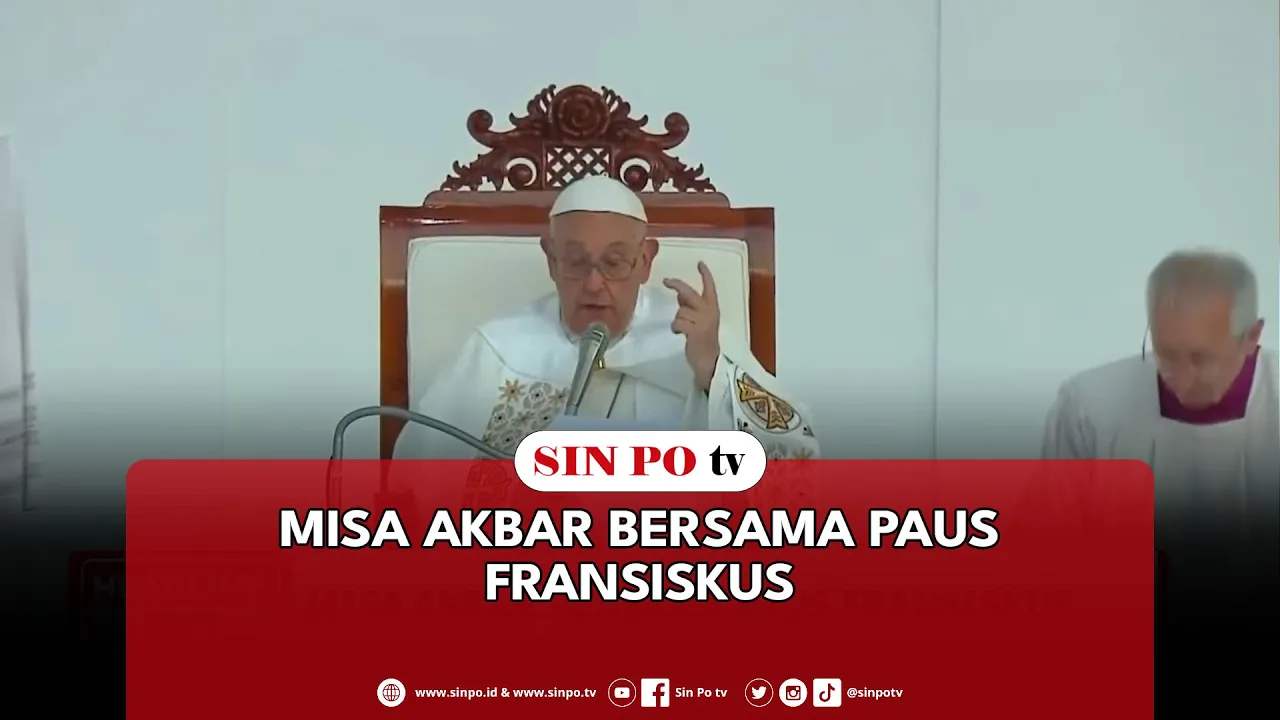 Misa Akbar Bersama Paus Fransiskus