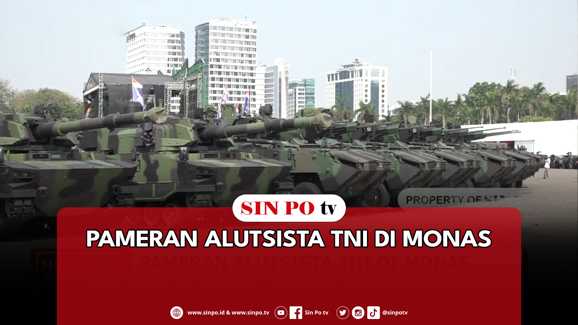 Pameran Alutsista TNI Di Monas