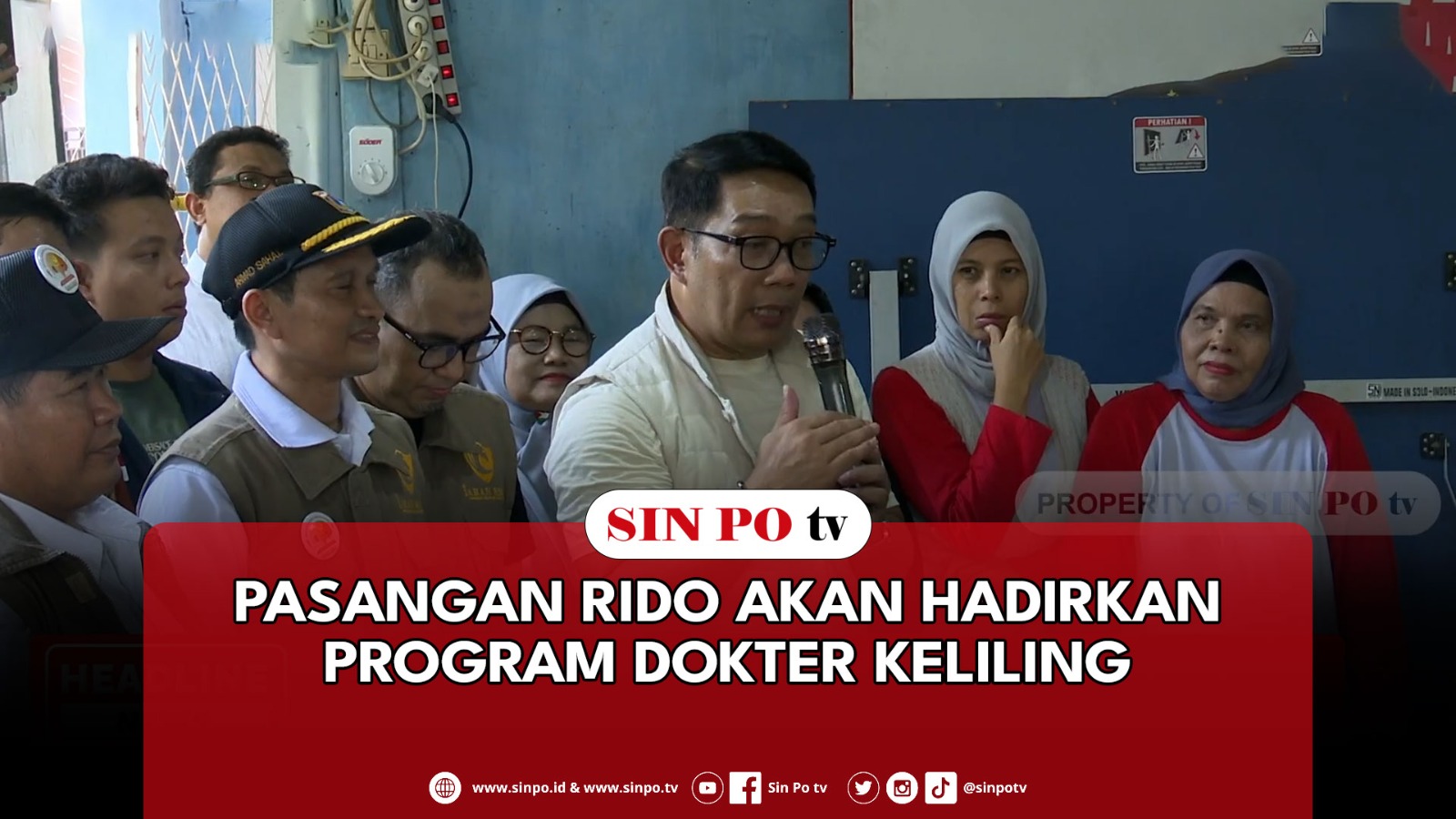 Pasangan RIDO Akan Hadirkan Program Dokter Keliling