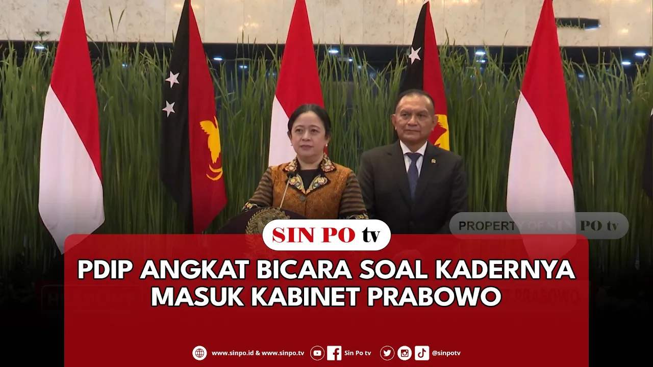PDIP Angkat Bicara Soal Kadernya Masuk Kabinet Prabowo