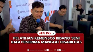 Pelatihan Kemensos Bidang Seni Bagi Penerima Manfaat Disabilitas