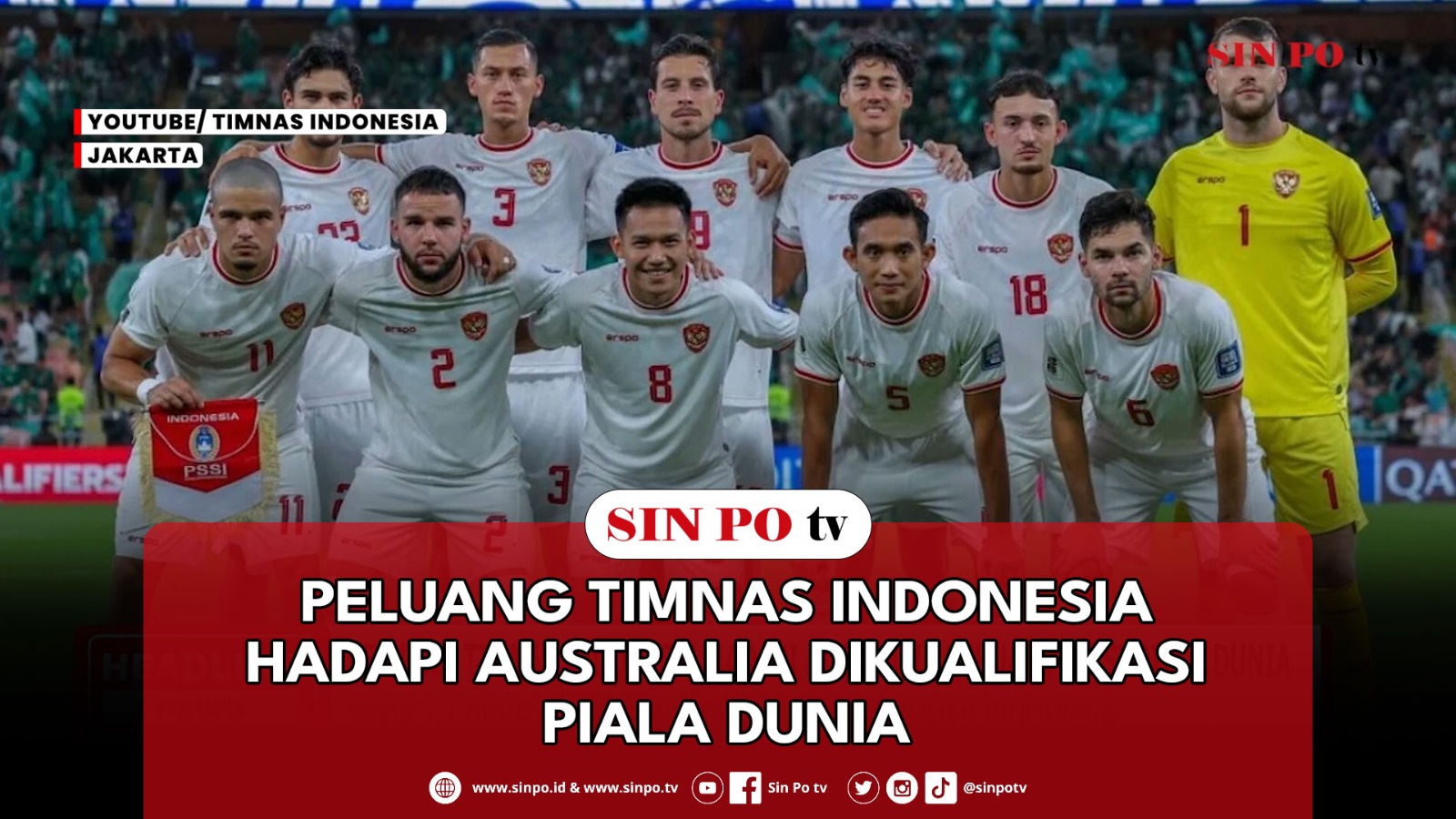 Peluang Timnas Indonesia Hadapi Australia Dikualifikasi Piala Dunia