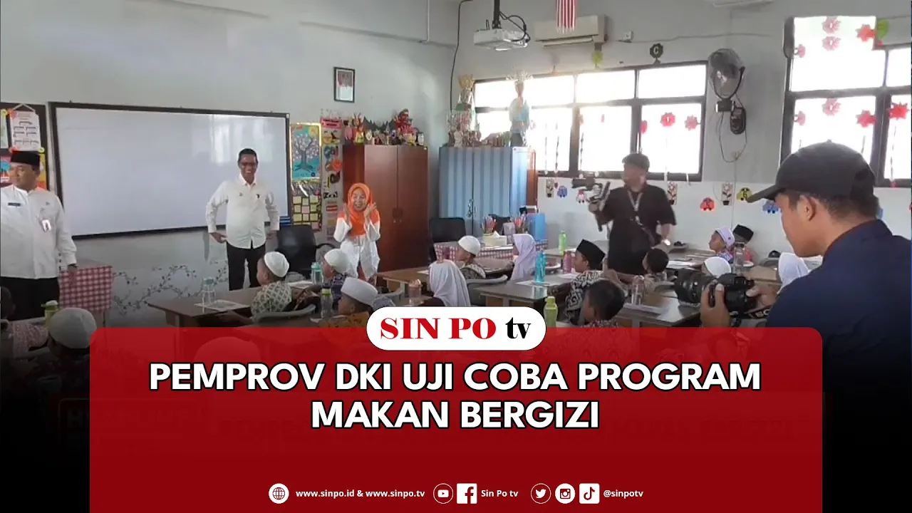 Pemprov DKI Uji Coba Program Makan Bergizi