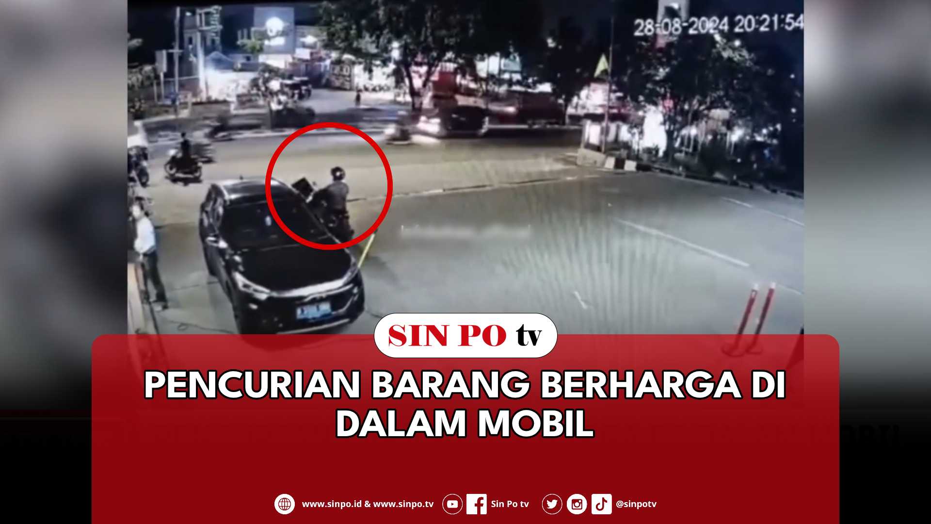 Pencurian Barang Berharga Di Dalam Mobil