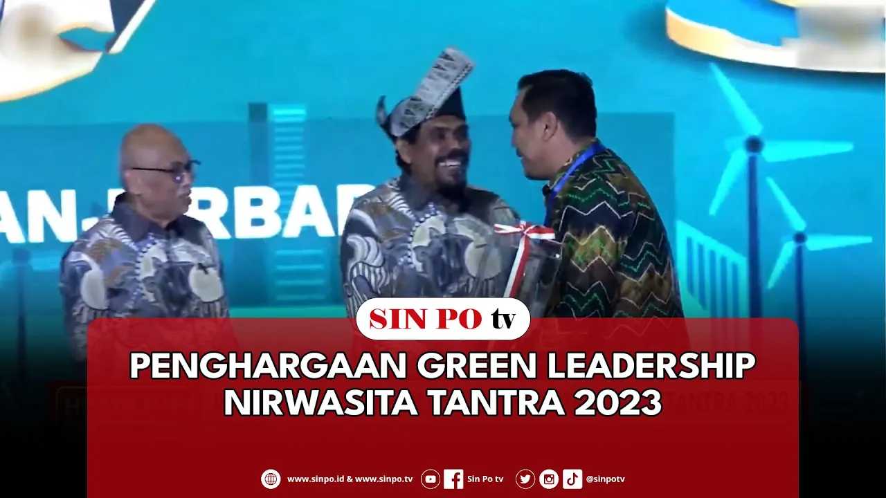 Penghargaan Green Leadership Nirwasita Tantra 2023