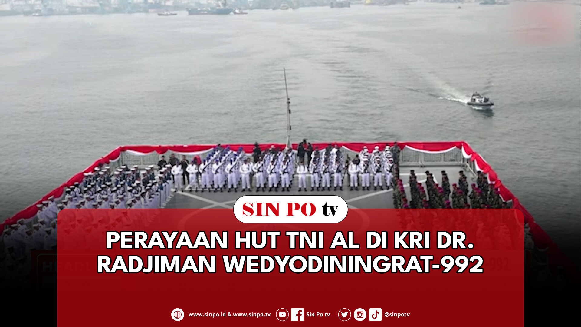 Perayaan HUT TNI AL di KRI Dr. Radjiman Wedyodiningrat-992