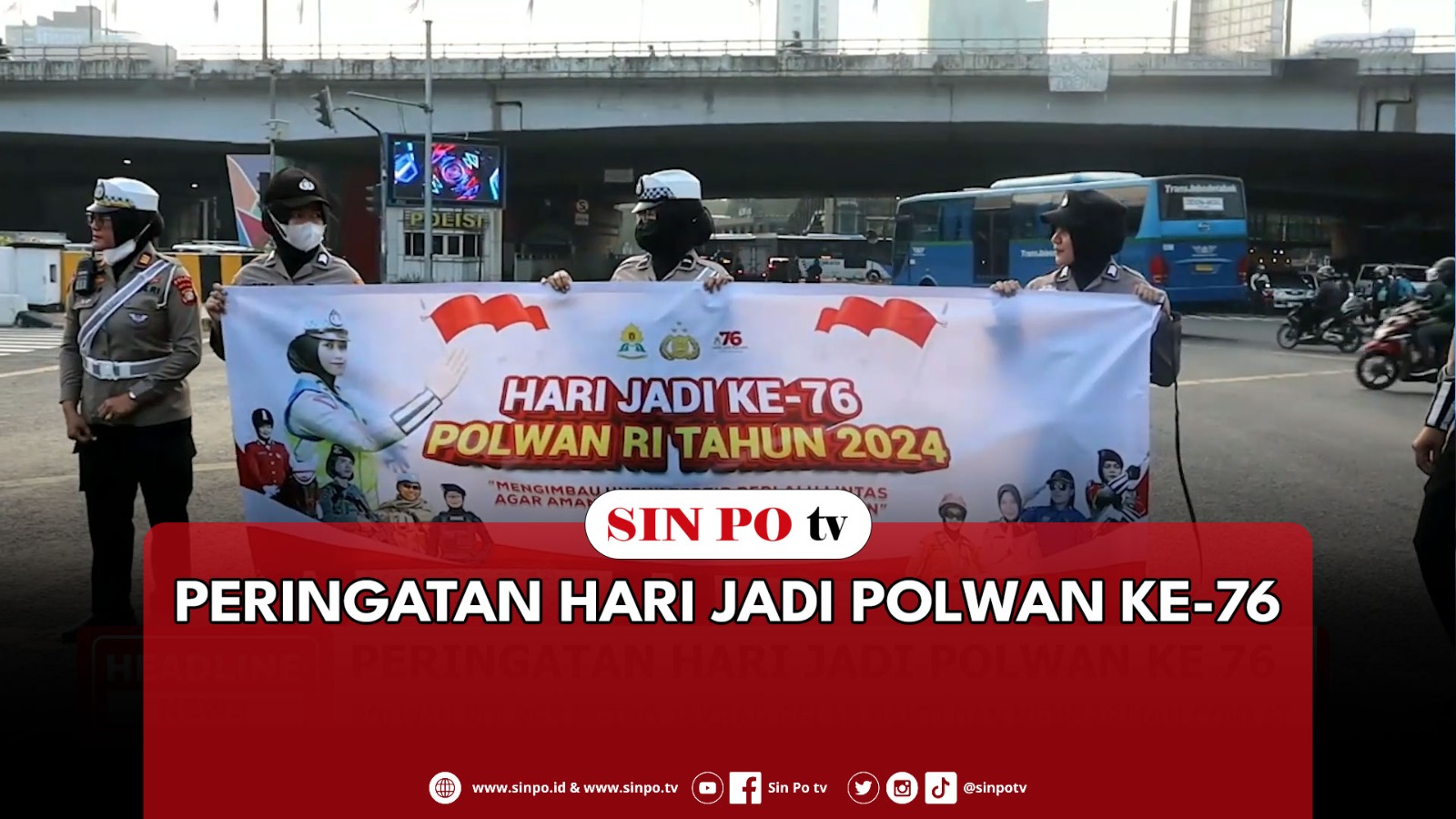 Peringatan Hari Jadi Polwan Ke-76