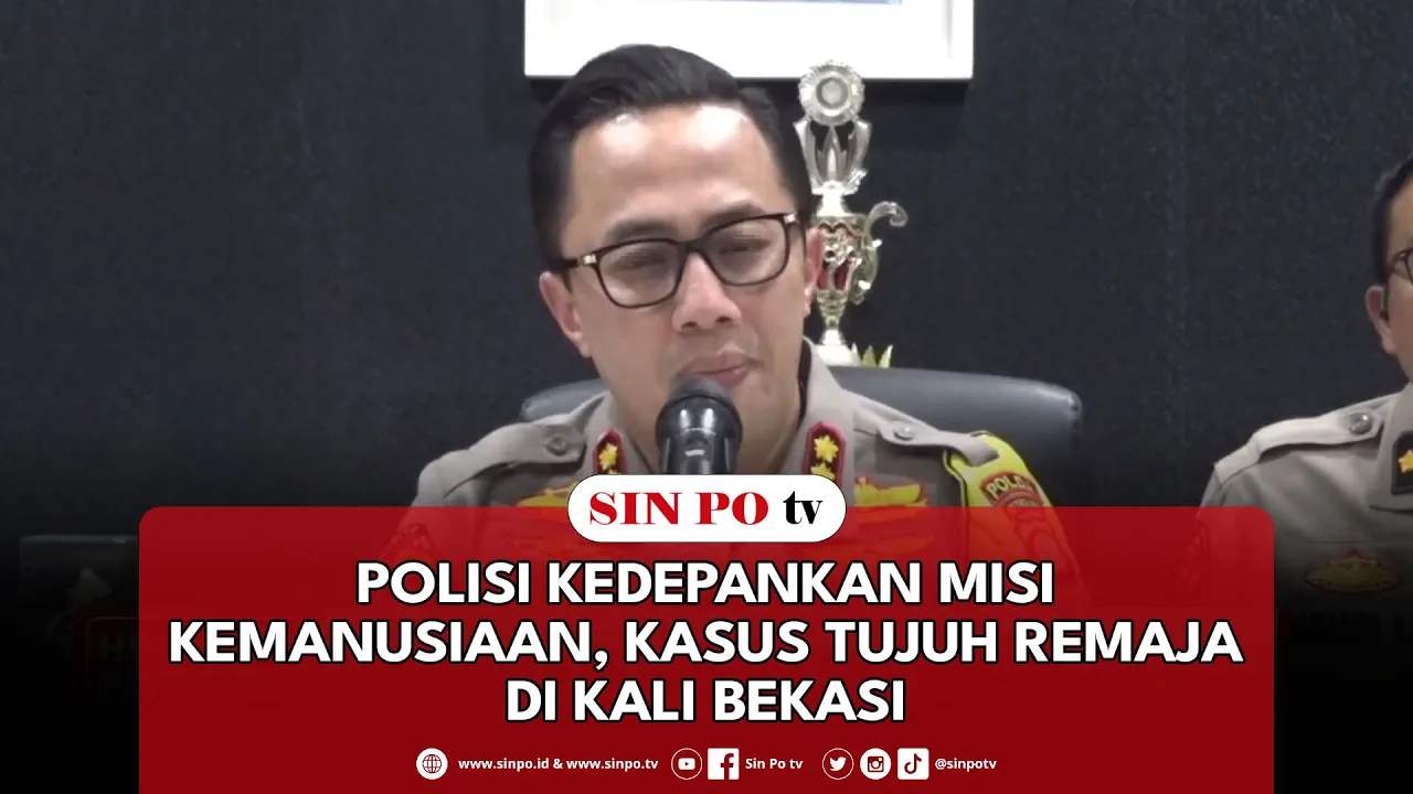 Polisi Kedepankan Misi Kemanusiaan, Kasus Tujuh Remaja Di Kali Bekasi