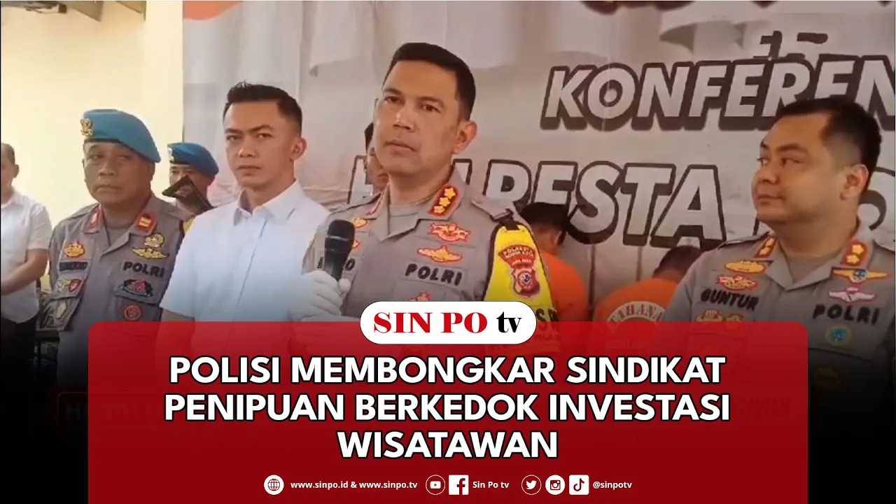 Polisi Membongkar Sindikat Penipuan Berkedok Investasi Wisatawan