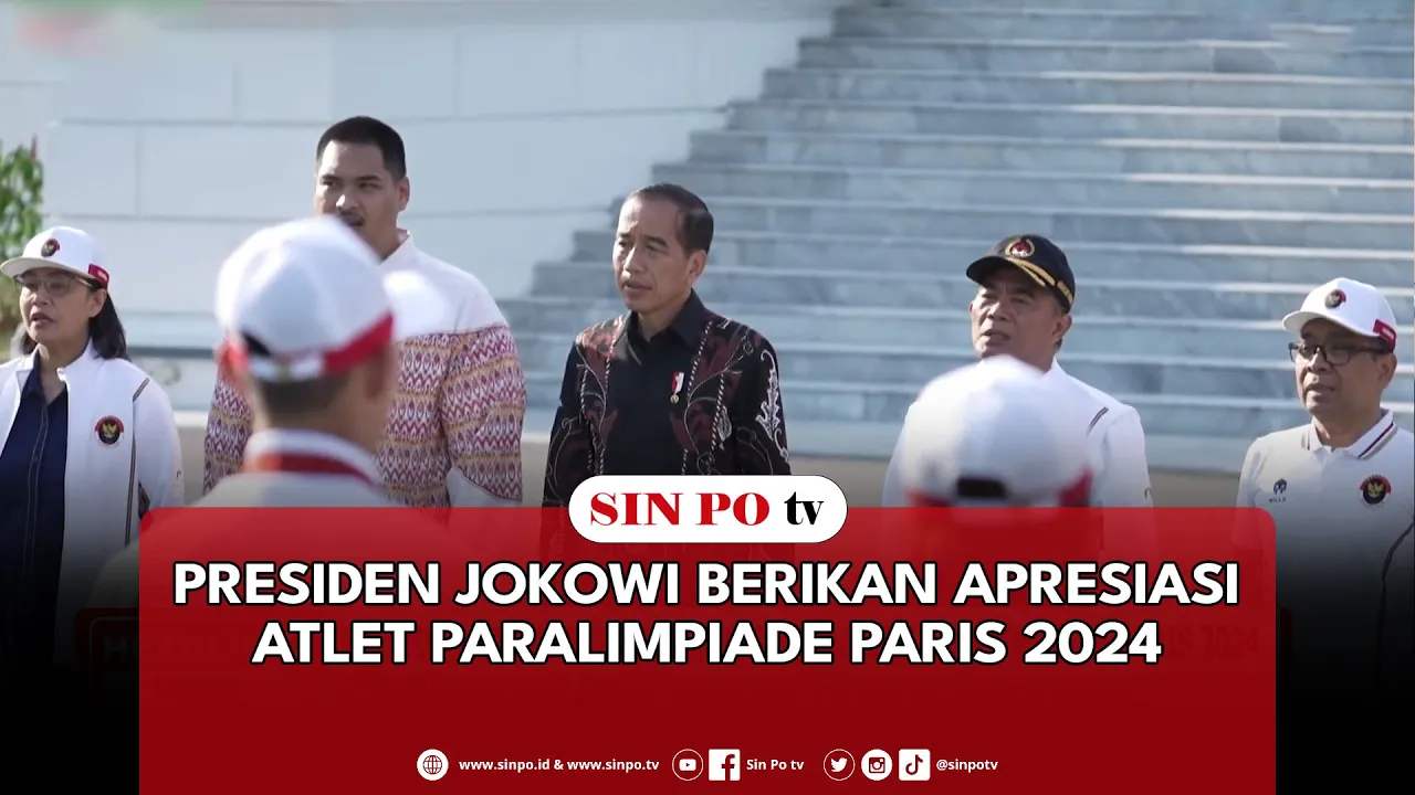 Presiden Jokowi Berikan Apresiasi Atlet Paralimpiade Paris 2024