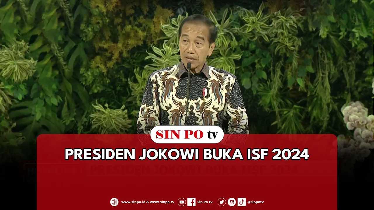 Presiden Jokowi Buka ISF 2024