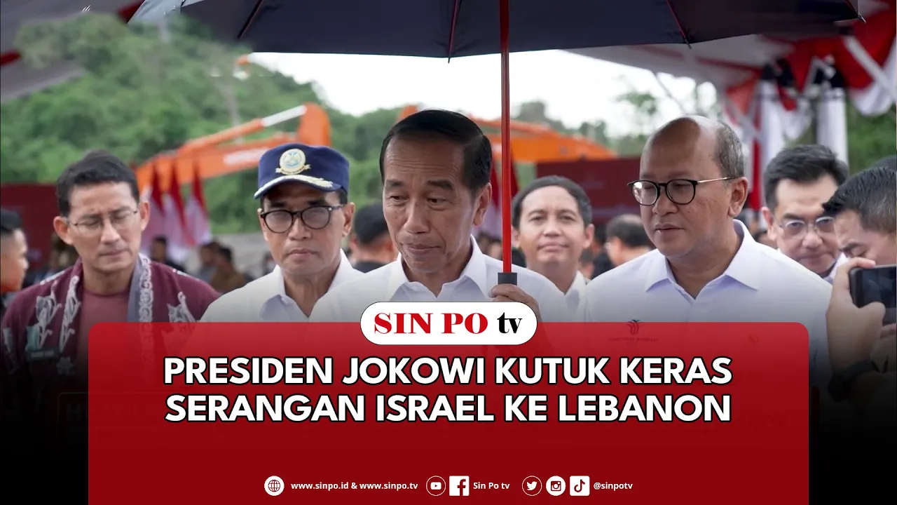 Presiden Jokowi Kutuk Keras Serangan Israel Ke Lebanon