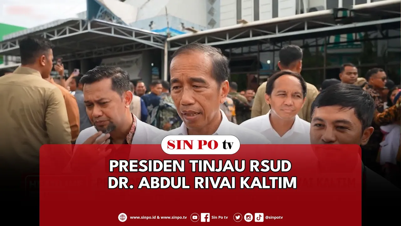 Presiden Tinjau RSUD dr. Abdul Rivai Kaltim
