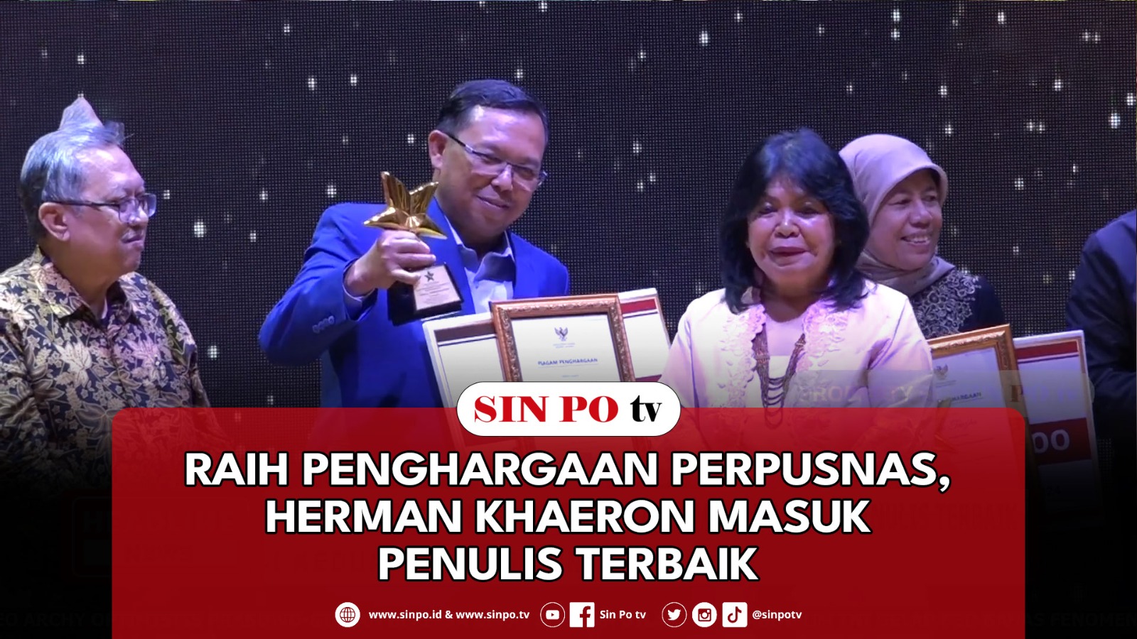 Raih Penghargaan Perpusnas, Herman Khaeron Masuk Penulis Terbaik
