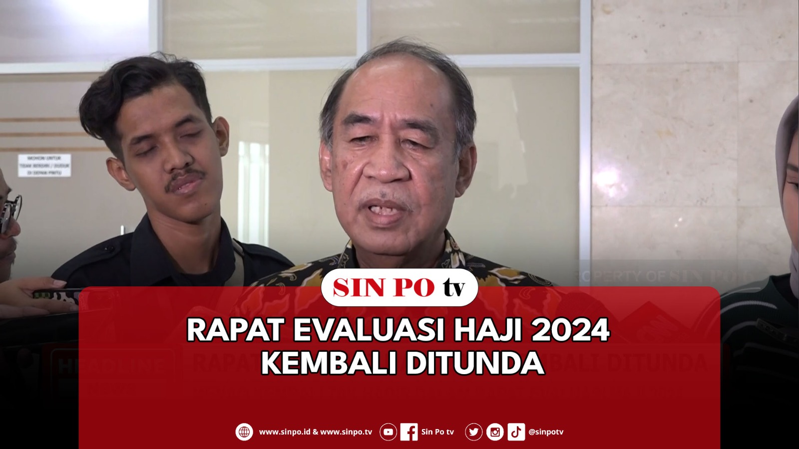 Rapat Evaluasi Haji 2024 Kembali Ditunda