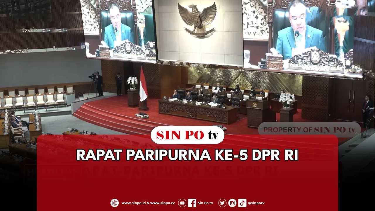Rapat Paripurna Ke-5 DPR RI
