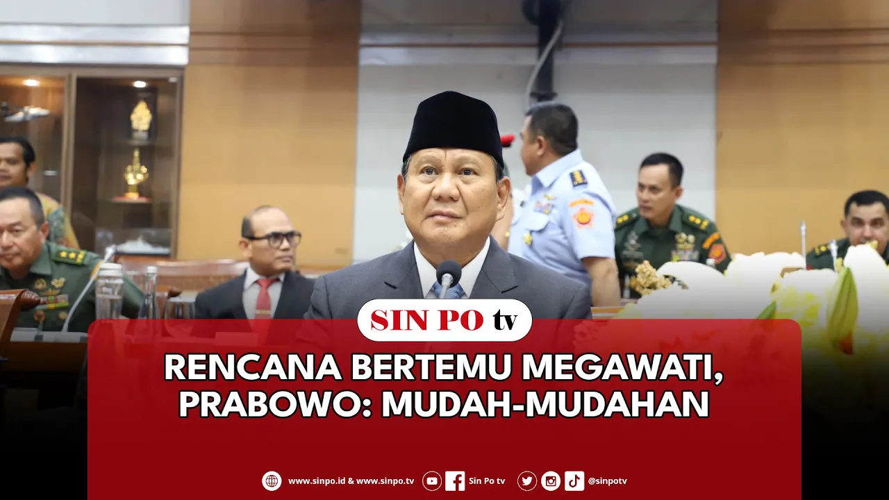 Rencana Bertemu Megawati, Prabowo: Mudah-Mudahan