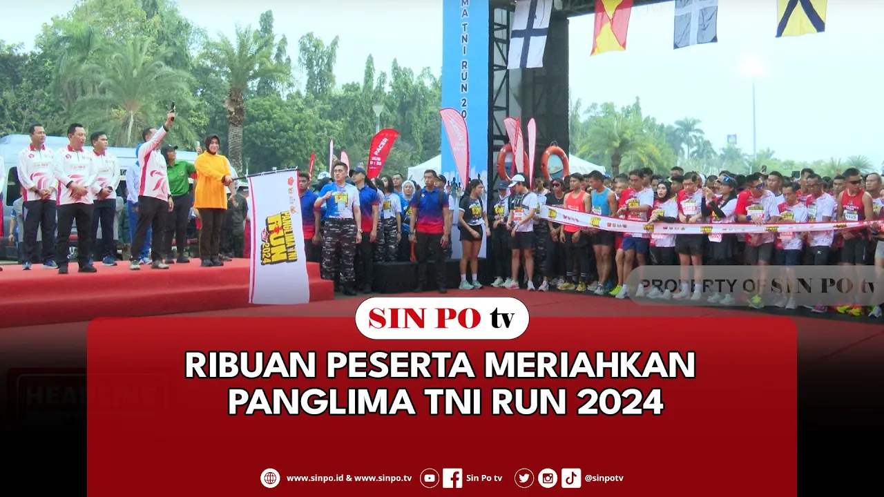 Ribuan Peserta Meriahkan Panglima TNI Run 2024