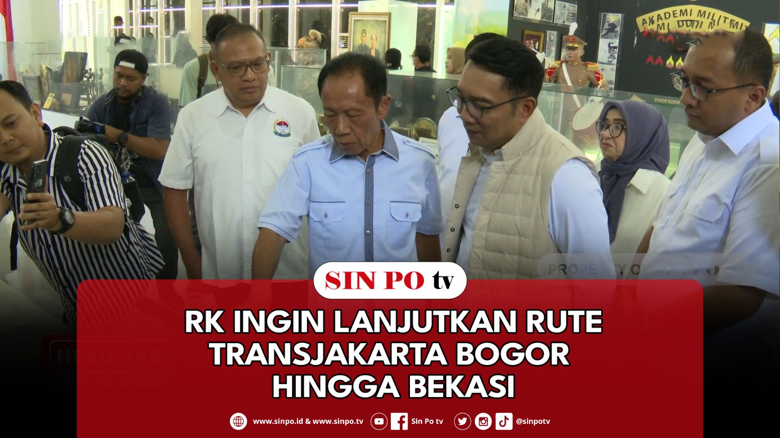 RK Ingin Lanjutkan Rute Transjakarta Bogor Hingga Bekasi