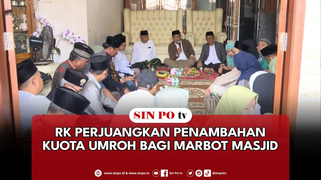 RK Perjuangkan Penambahan Kuota Umroh Bagi Marbot Masjid