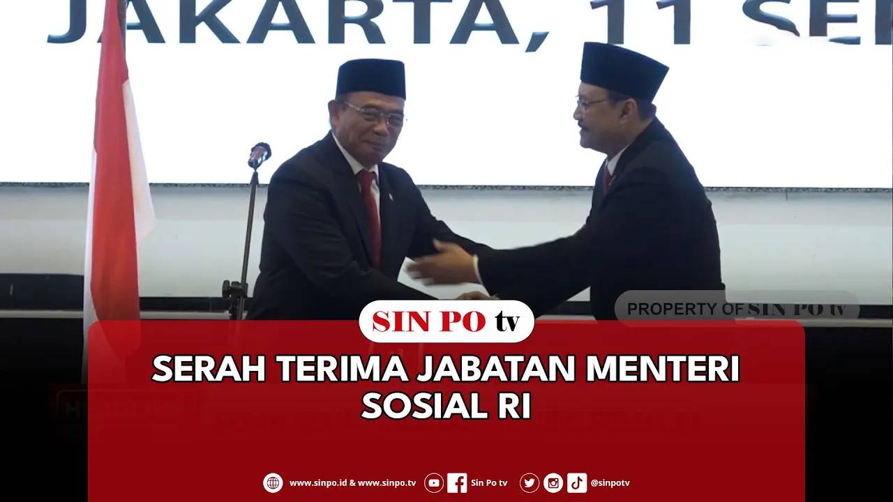 Serah Terima Jabatan Menteri Sosial RI