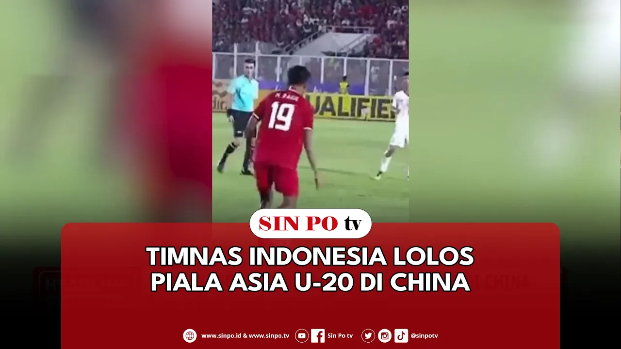 Timnas Indonesia Lolos Piala Asia U-20 Di China