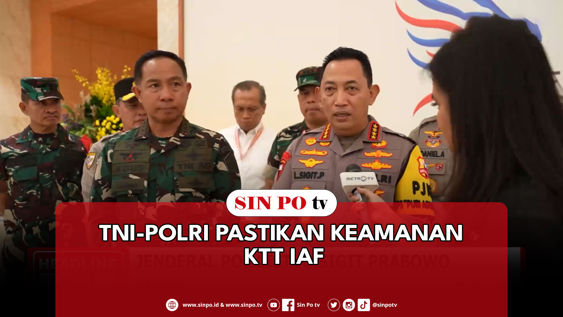 TNI-Polri Pastikan Keamanan KTT IAF