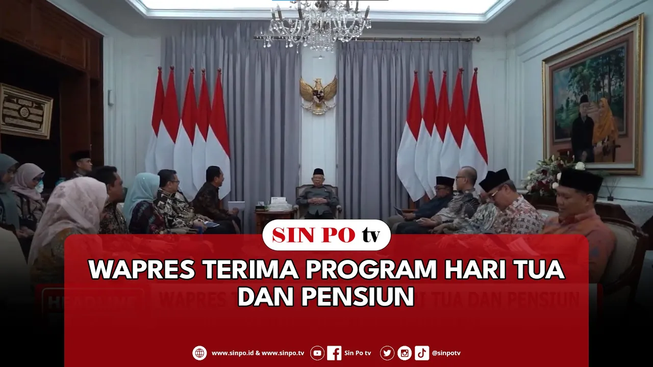 Wapres Terima Program Hari Tua Dan Pensiun