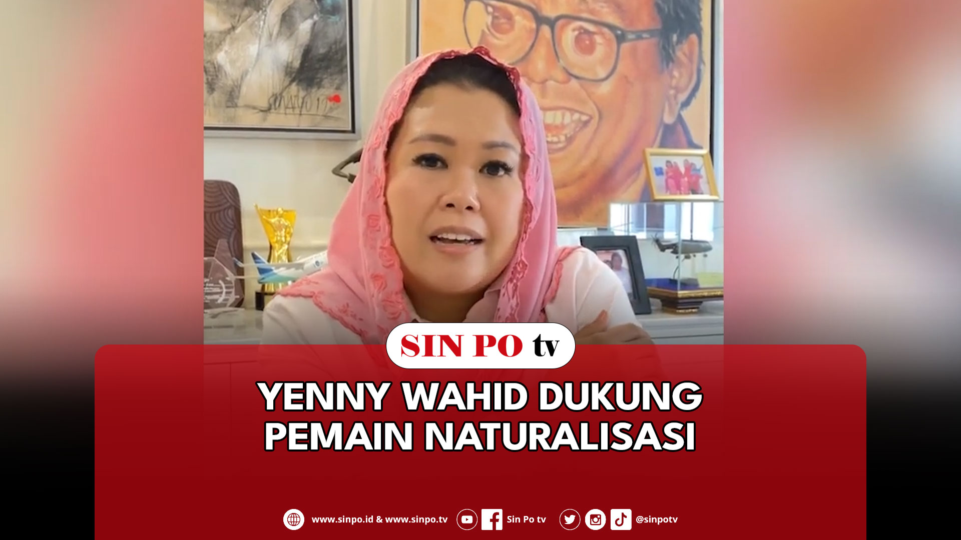 Yenny Wahid Dukung Pemain Naturalisasi