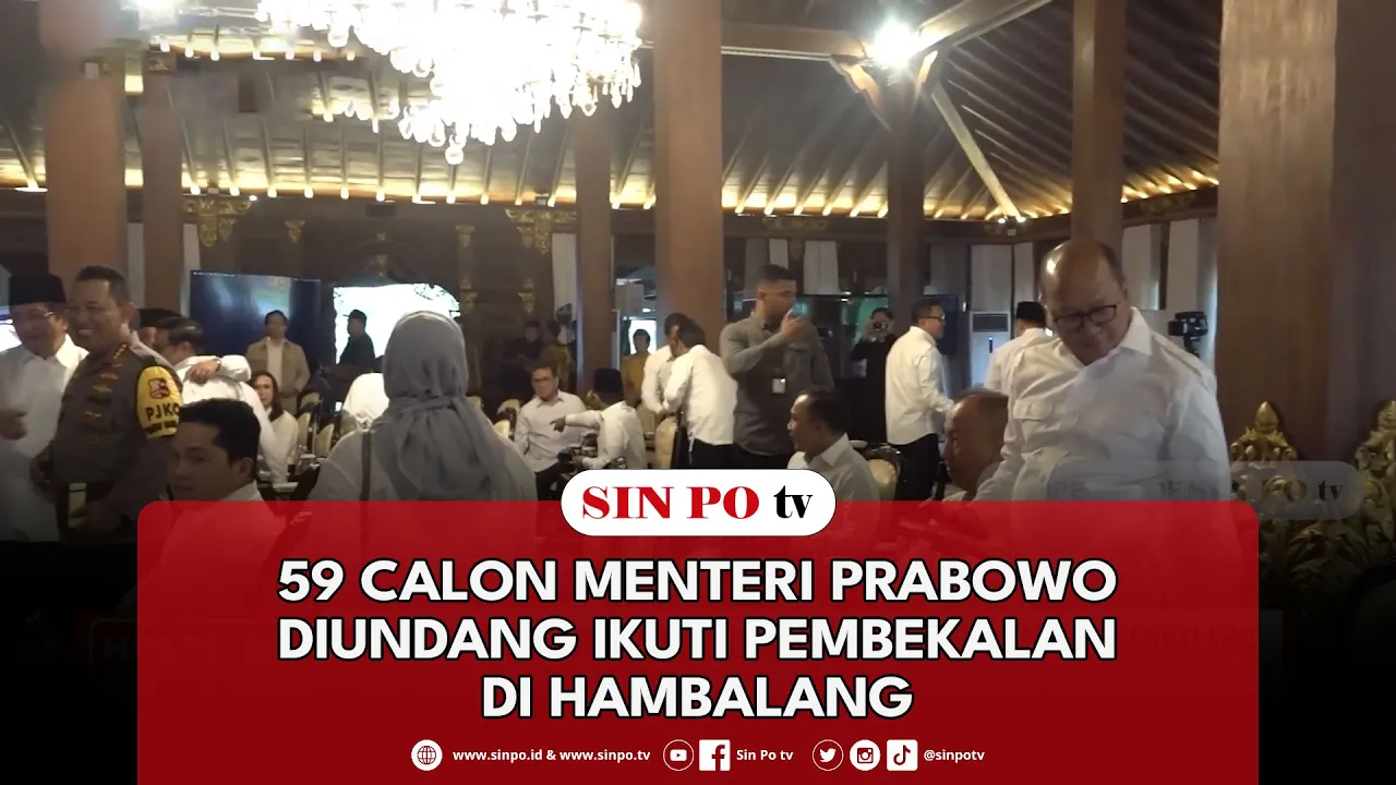 59 Calon Menteri Prabowo Diundang Ikuti Pembekalan Di Hambalang