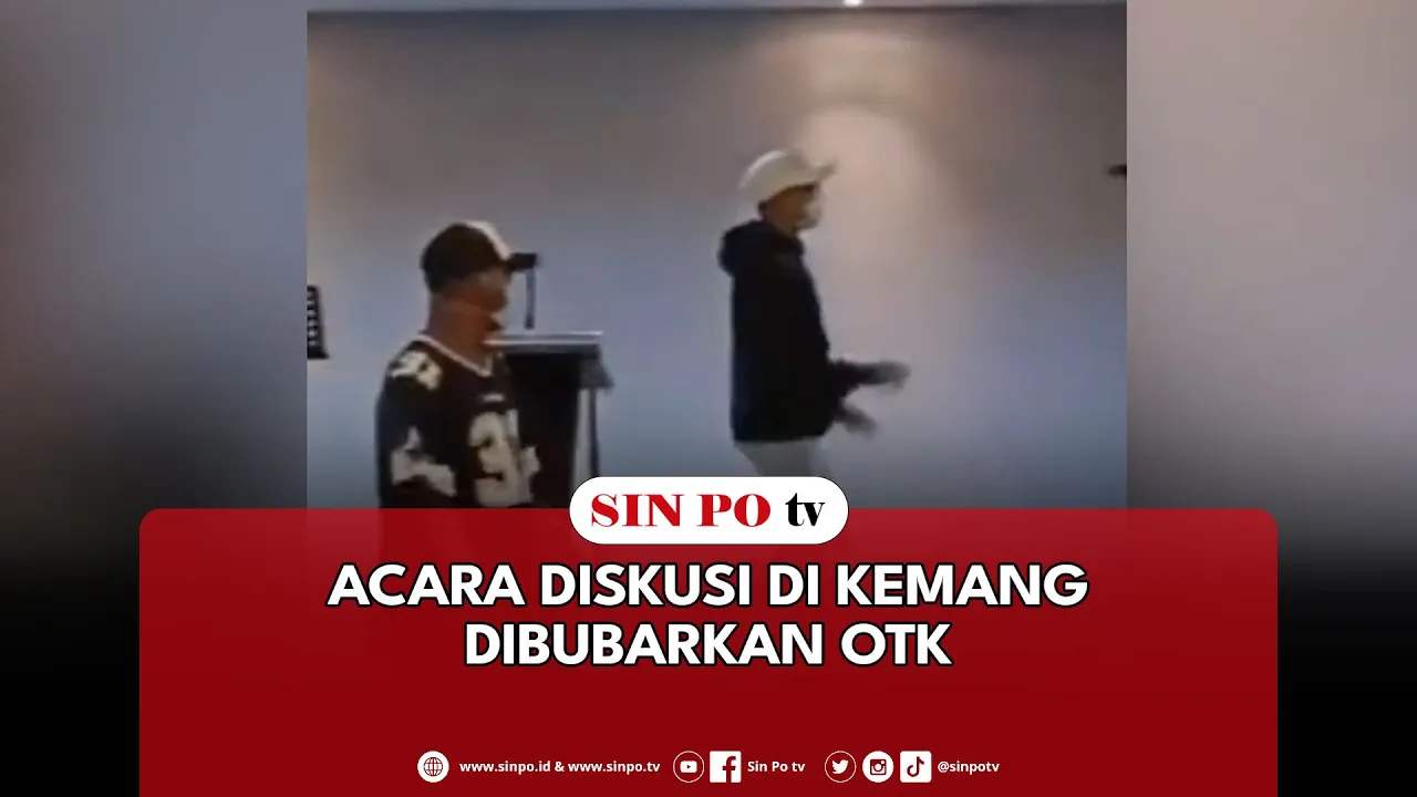 Acara Diskusi Di Kemang Dibubarkan OTK
