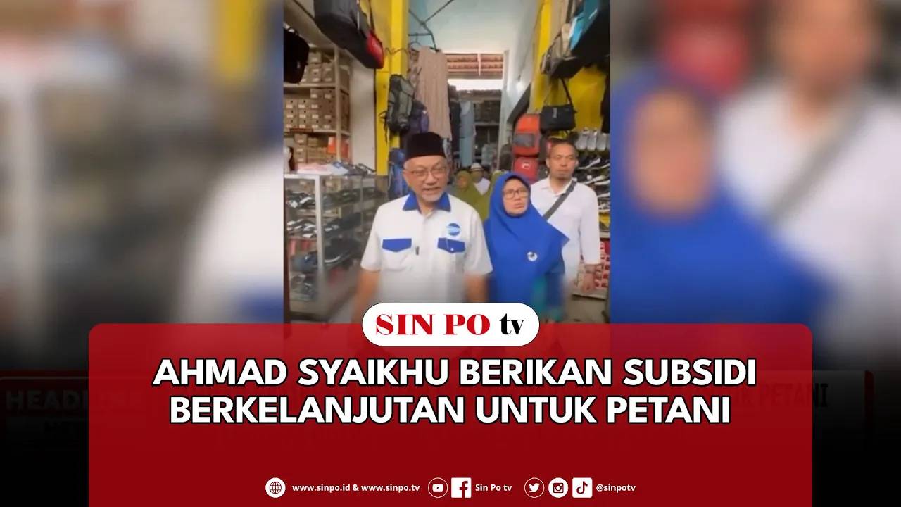 Ahmad Syaikhu Berikan Subsidi Berkelanjutan Untuk Petani