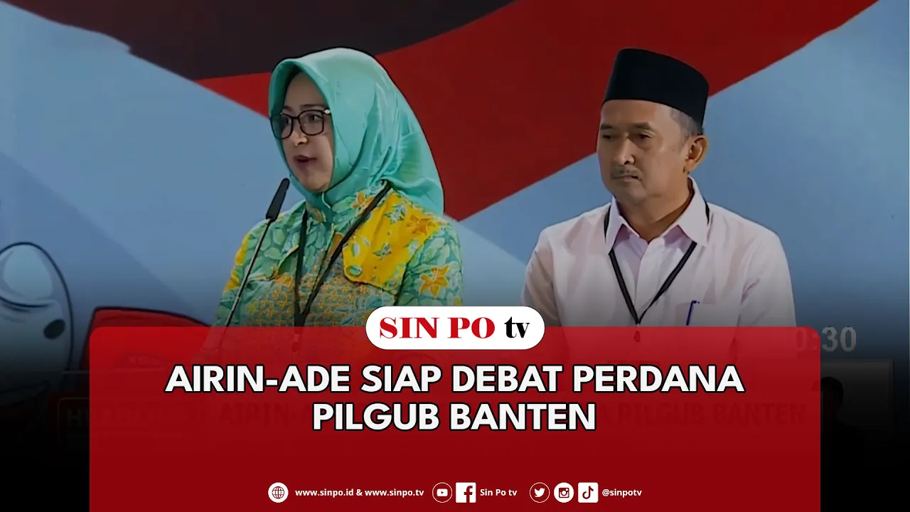 Airin-Ade Siap Debat Perdana Pilgub Banten