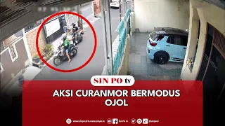 Aksi Curanmor Bermodus Ojol