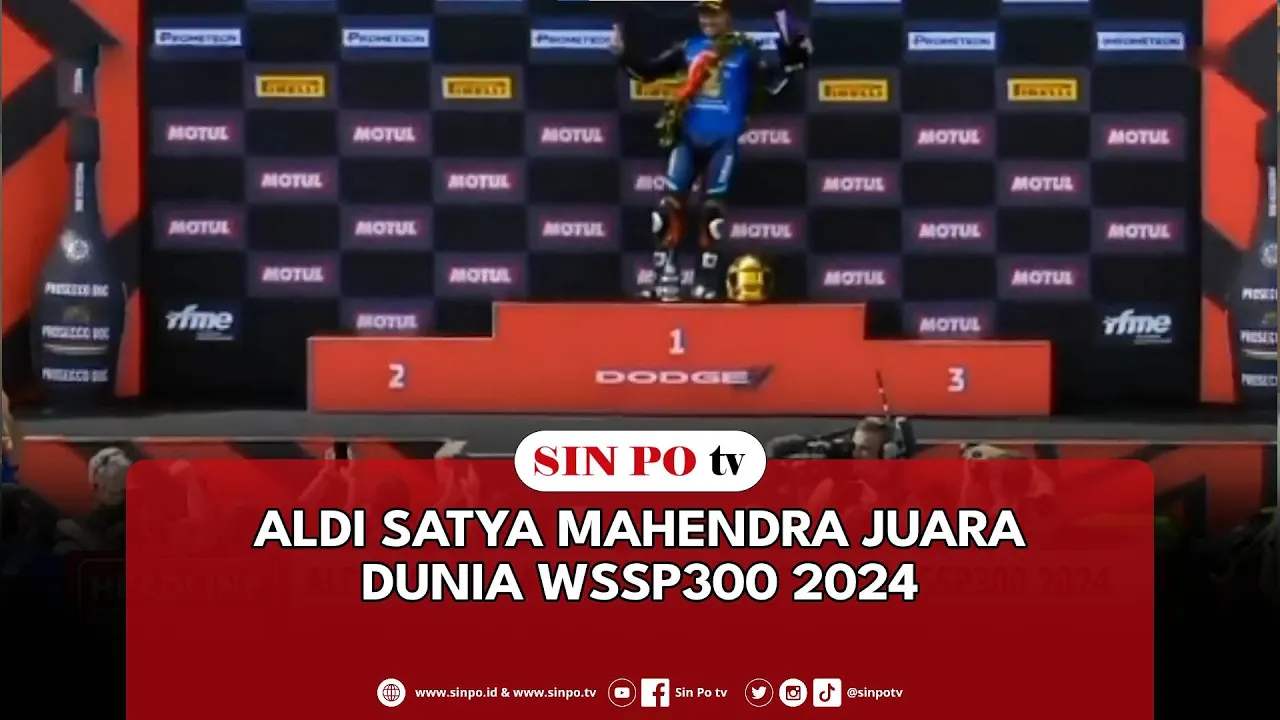 Aldi Satya Mahendra Juara Dunia WSSP300 2024