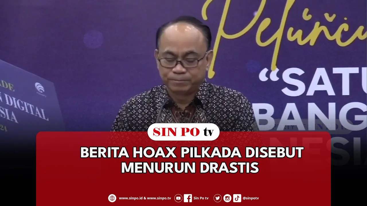 Berita Hoax Pilkada Disebut Menurun Drastis