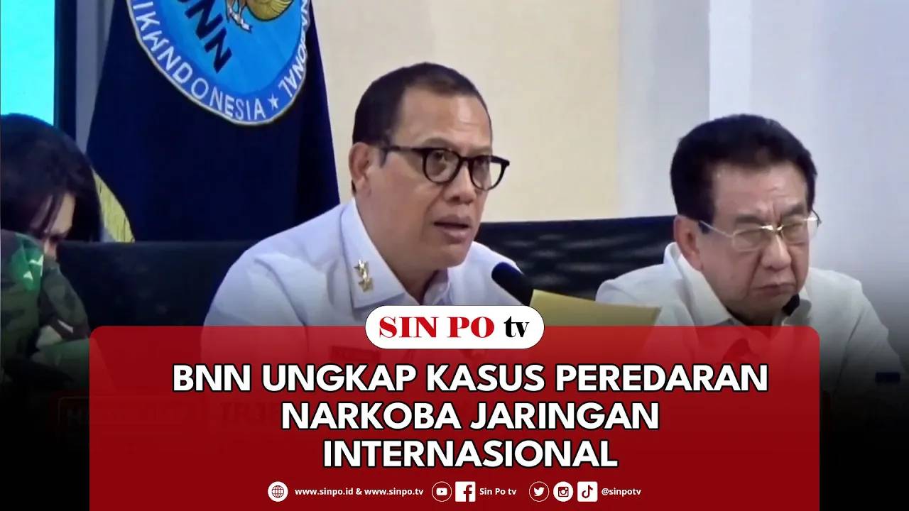 BNN Ungkap Kasus Peredaran Narkoba Jaringan Internasional