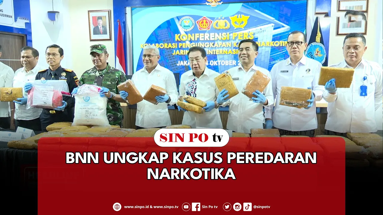 BNN Ungkap Kasus Peredaran Narkotika