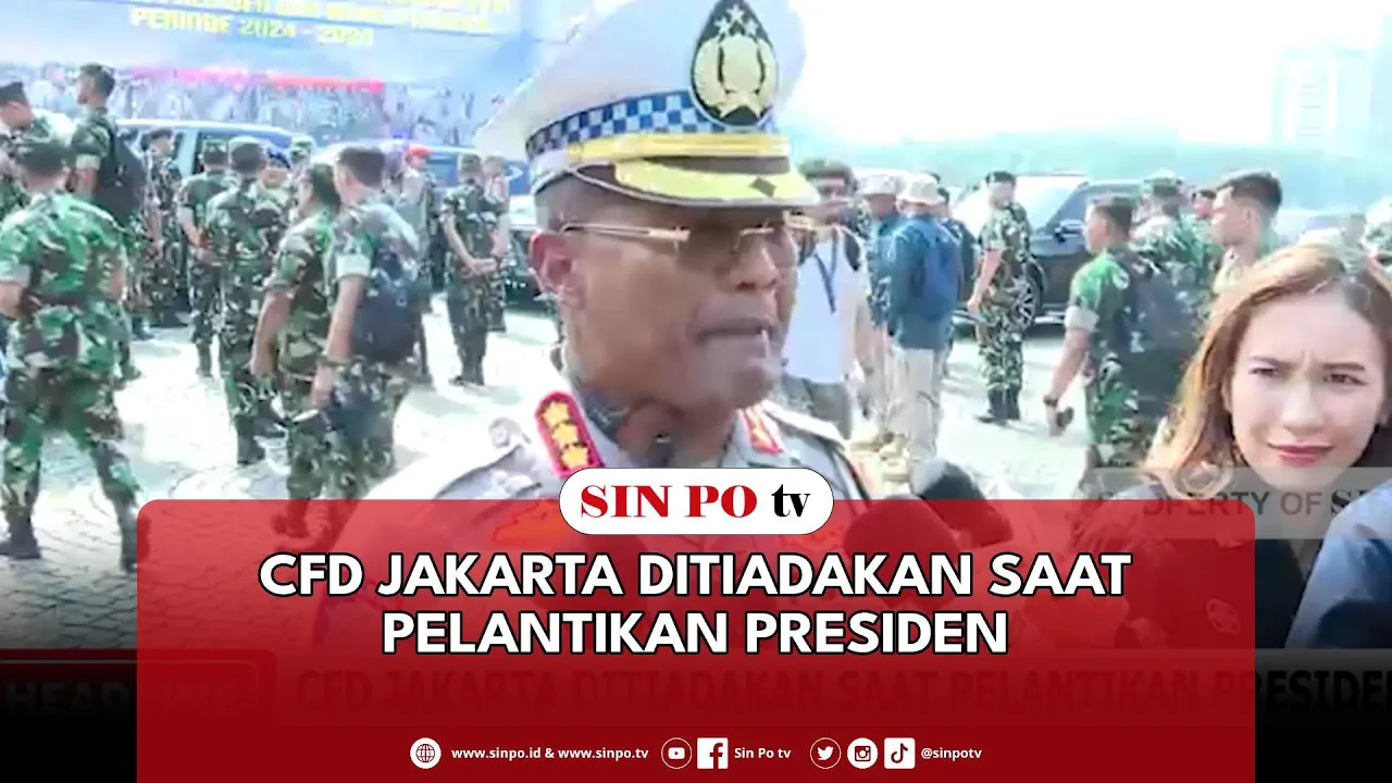 CFD Jakarta Ditiadakan Saat Pelantikan Presiden