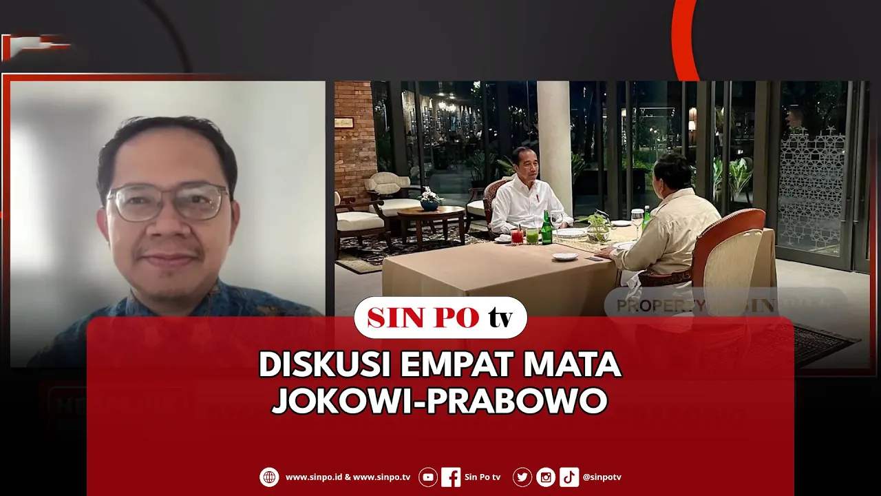 Diskusi Empat Mata Jokowi-Prabowo