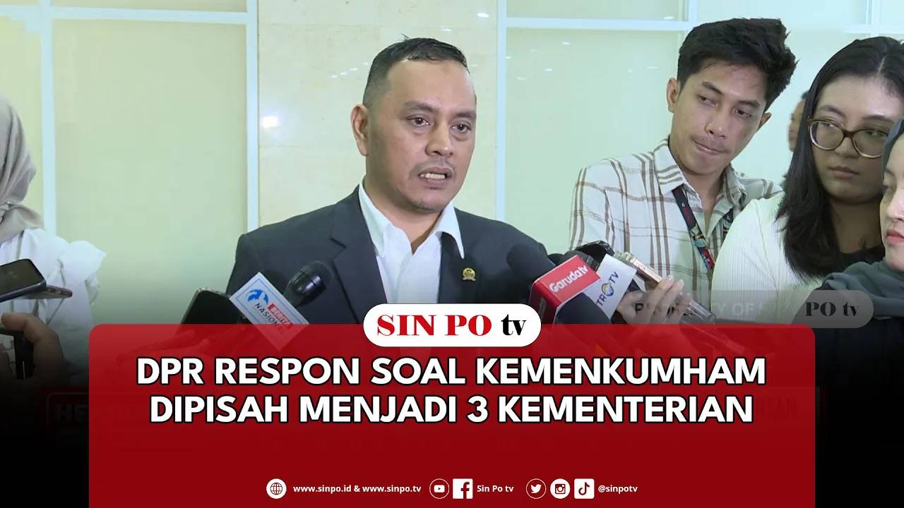 DPR Respon Soal Kemenkumham Dipisah Menjadi 3 Kementerian